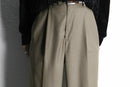 “PERRY ELLIS” khaki 2tuck tapered slacks