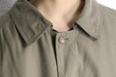 "LAUREN RALPH LAUREN" khaki gray balmacaan coat