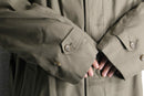"LAUREN RALPH LAUREN" khaki gray balmacaan coat