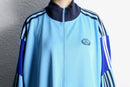 "Re:make" dolman track jacket - sky blue