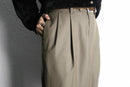 “PERRY ELLIS” khaki 2tuck tapered slacks