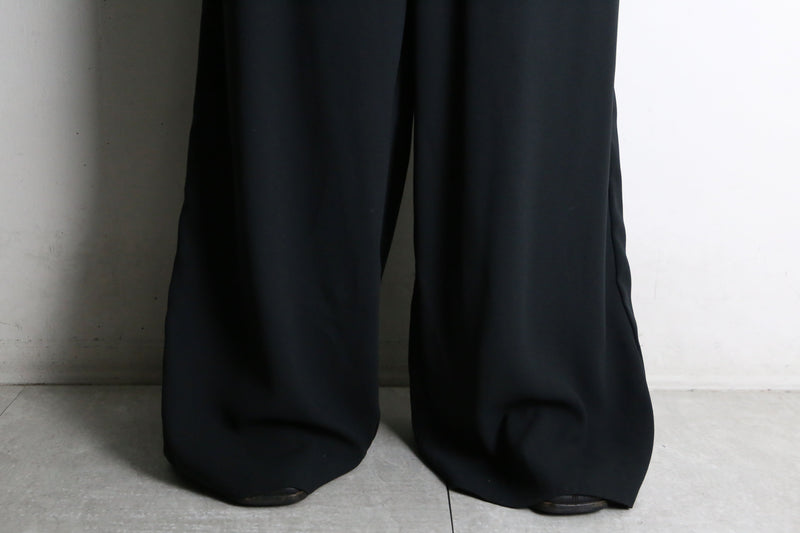 black buggy flare easy pants