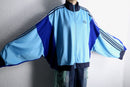 "Re:make" dolman track jacket - sky blue