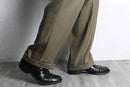 “PERRY ELLIS” khaki 2tuck tapered slacks