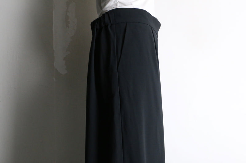 black buggy flare easy pants