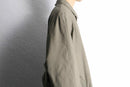 "LAUREN RALPH LAUREN" khaki gray balmacaan coat