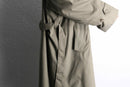 "LAUREN RALPH LAUREN" khaki gray balmacaan coat