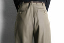 “PERRY ELLIS” khaki 2tuck tapered slacks