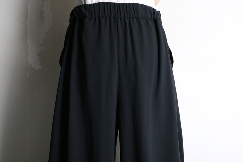 black buggy flare easy pants