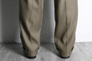 “PERRY ELLIS” khaki 2tuck tapered slacks