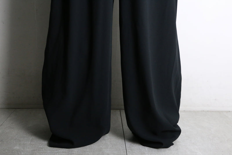 black buggy flare easy pants