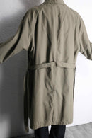 "LAUREN RALPH LAUREN" khaki gray balmacaan coat