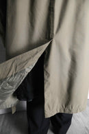 "LAUREN RALPH LAUREN" khaki gray balmacaan coat