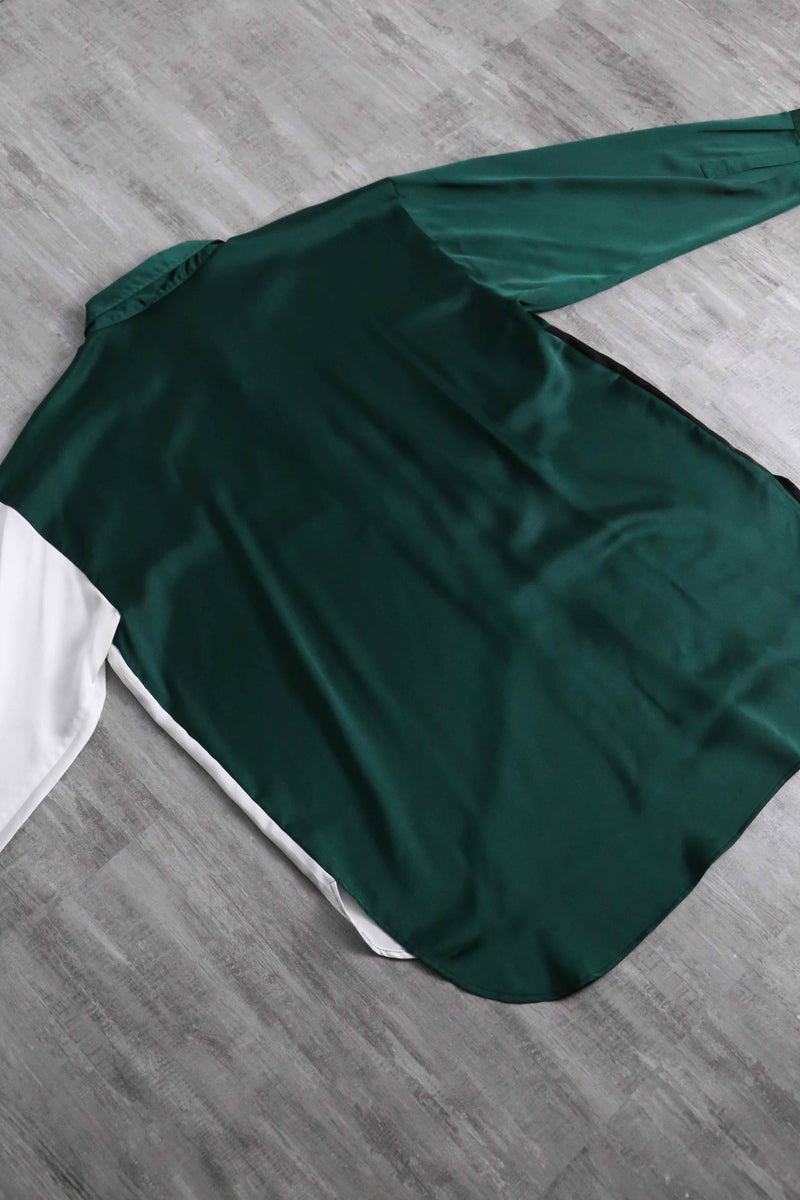 KARL LAGERFELD geometric pattern shirt