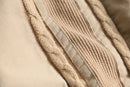 "John Blair"cable design pullover shirt