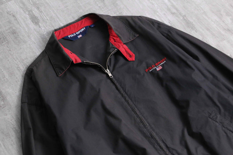 1990s Polo SPORT cotton swing top jacket