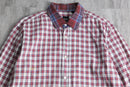 “BOSS HUGO BOSS” check dress shirt