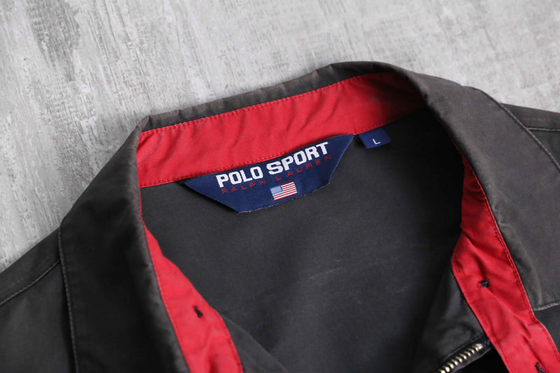 1990s Polo SPORT cotton swing top jacket