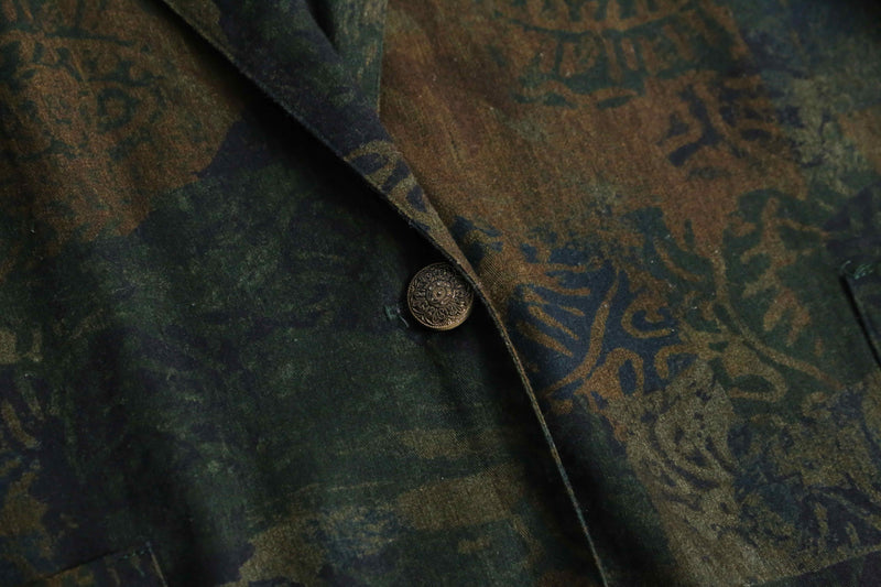 green base poly rayon easy tailored jacket