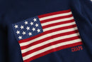 “CHAPS” stars and stripes cotton knit sweater