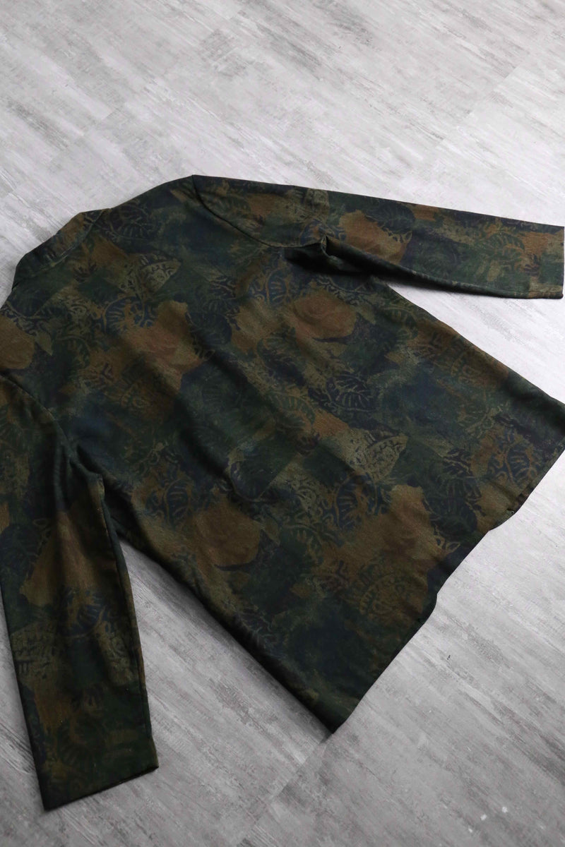 green base poly rayon easy tailored jacket