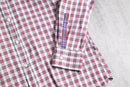 “BOSS HUGO BOSS” check dress shirt