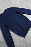 “CHAPS” stars and stripes cotton knit sweater