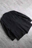 black color double breasted tailored jacket