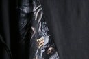 "Re:make" leather docking skull graphic Tee