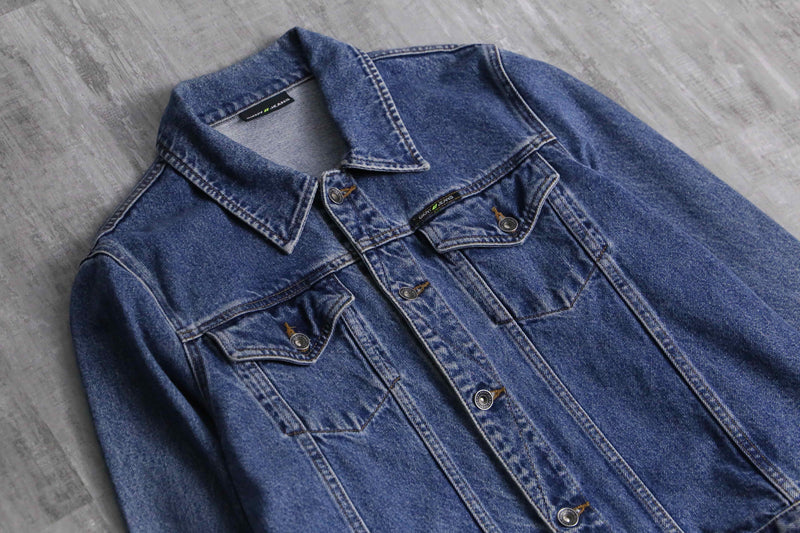 2000s DKNY JEANS denim tracker jacket