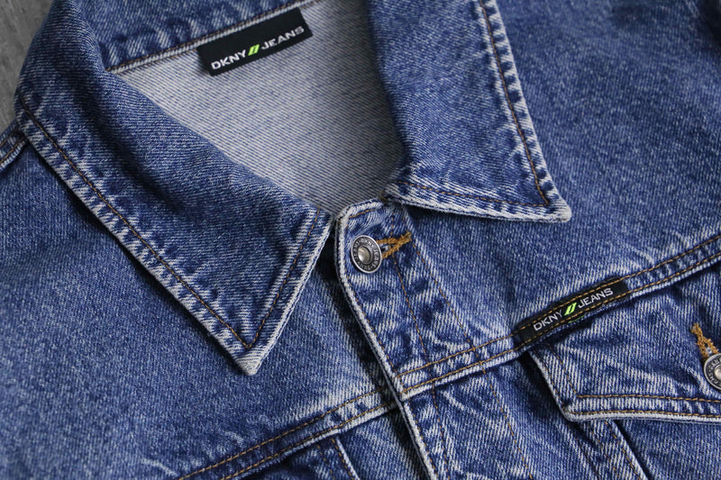 2000s DKNY JEANS denim tracker jacket