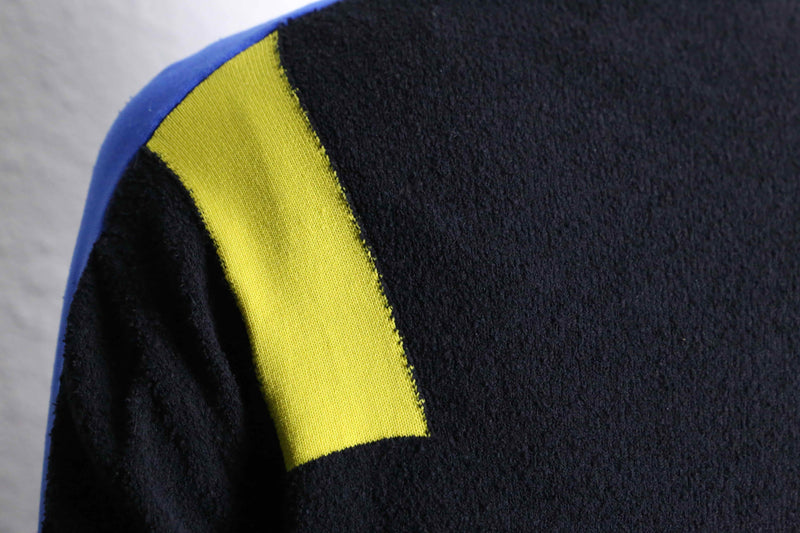 "DIESEL" cotton × nylon thin design knit