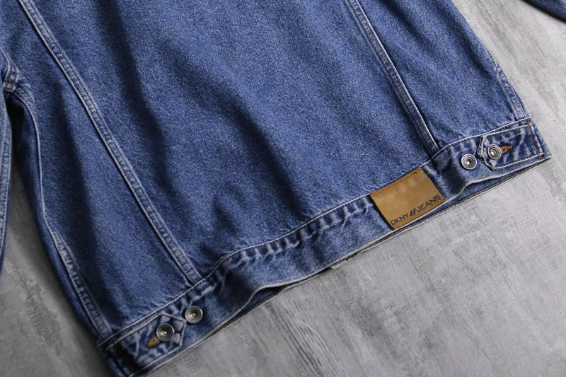 2000s DKNY JEANS denim tracker jacket