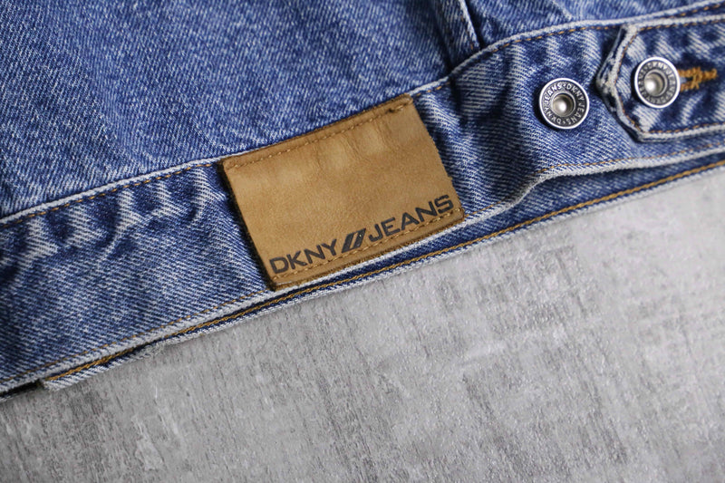 2000s DKNY JEANS denim tracker jacket