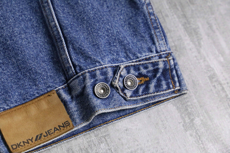 2000s DKNY JEANS denim tracker jacket