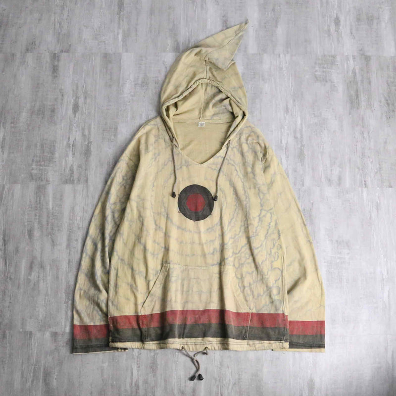 natural color circle tie-dye wizard foodie