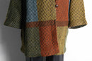 panel switch pattern design knit coat