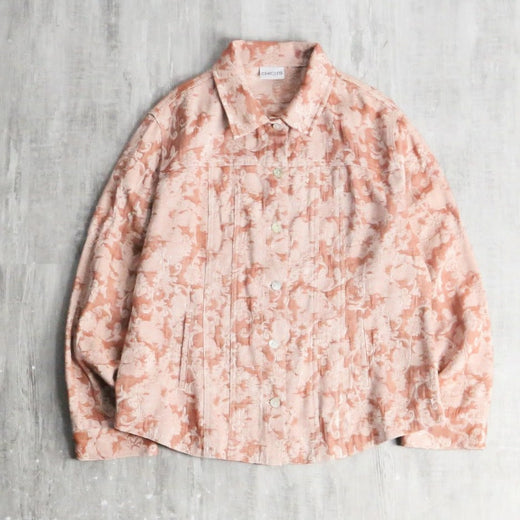 ”CHICO’S” flower design gobeline tracker jacket