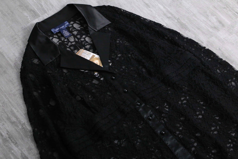 1990-00s full lace long easy jacket NOS