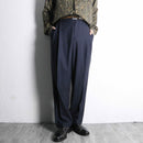 "Brooks Brother's" dark navy wide tapered trousers