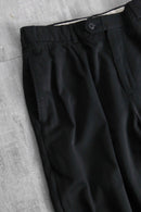 1990-00s SAVANE 2tuck wide slacks