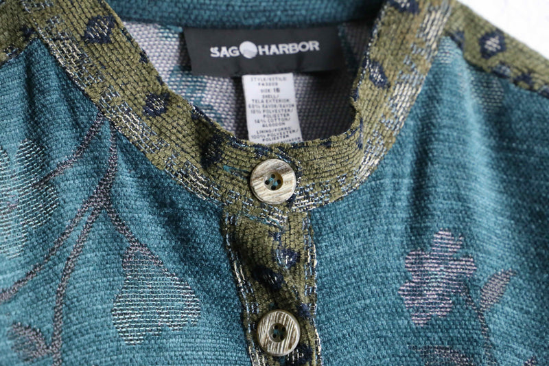 botanical design gobelin jacket