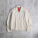 70's ivory harrington jacket