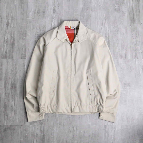 70's ivory harrington jacket