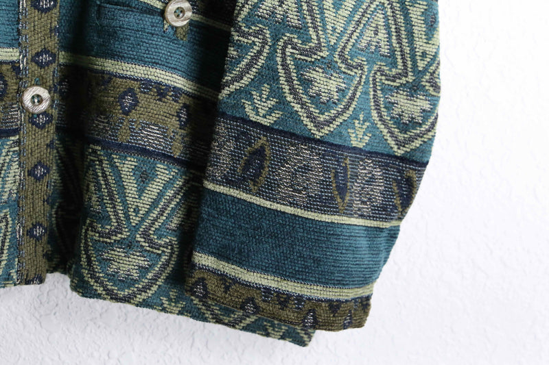 botanical design gobelin jacket