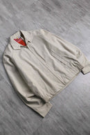 70's ivory harrington jacket