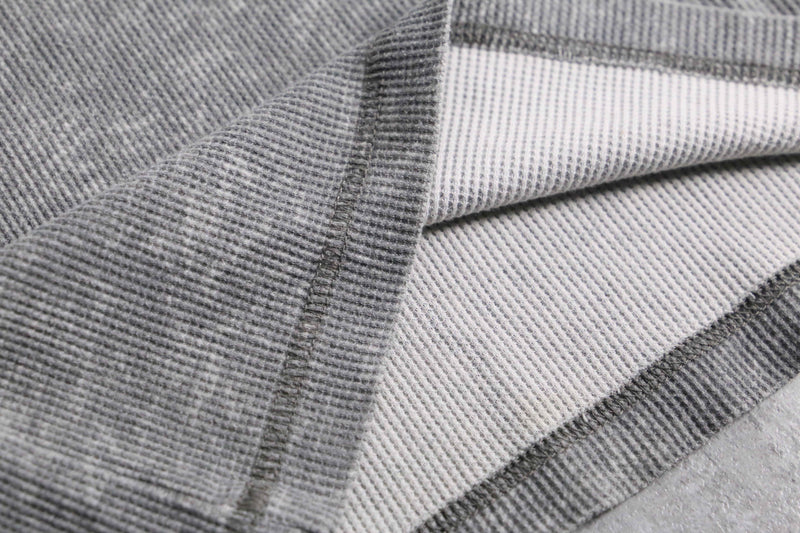 y2k design waffle textile L/S tee