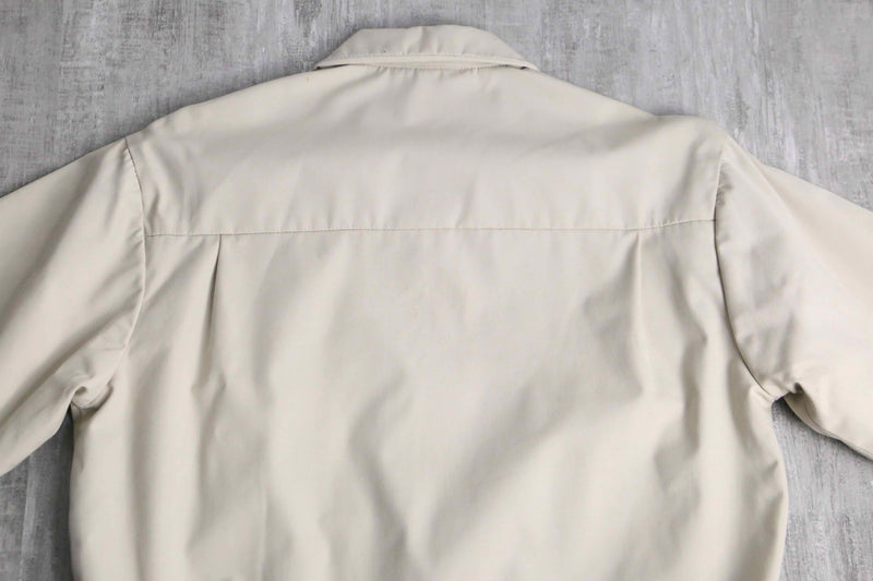 70's ivory harrington jacket