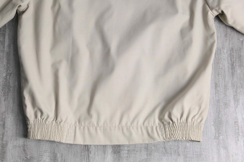 70's ivory harrington jacket