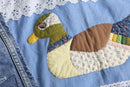 "Re:make design denim jacket